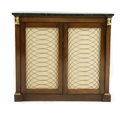 Lot 564 - A mahogany chiffonier
