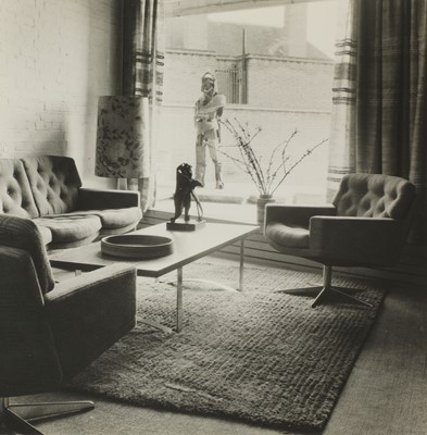 Lot 345 - Twenty-three photographs of the interior of Oscar Woollens shop