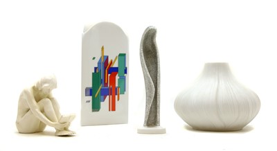 Lot 192 - A Rosenthal organic white vase