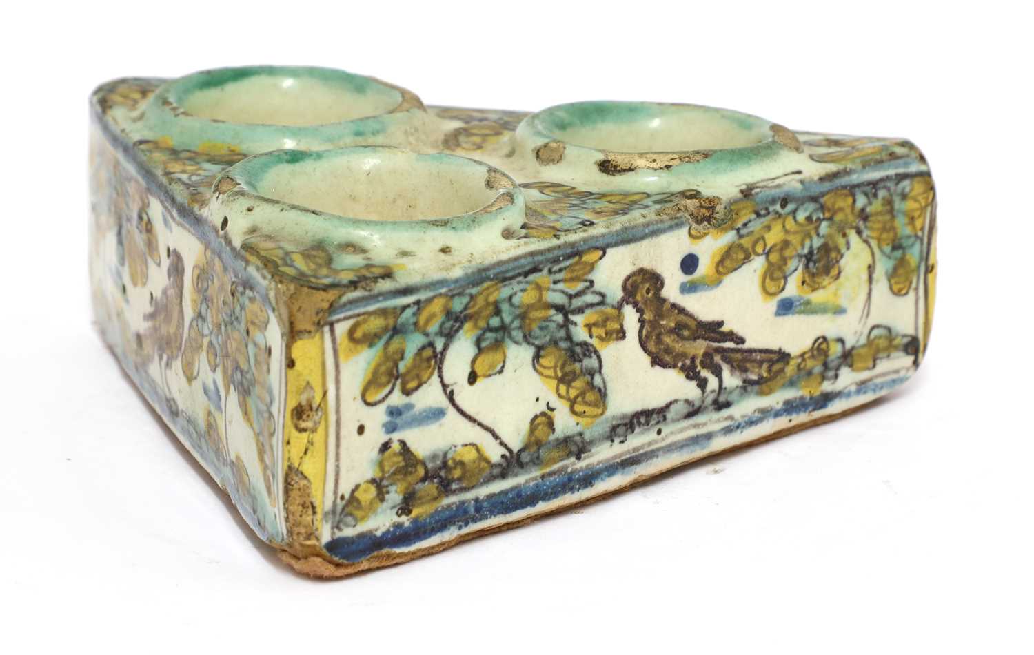 Lot 86 - A Talavera condiment stand