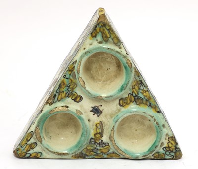 Lot 86 - A Talavera condiment stand
