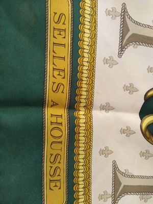 Lot 133 - Two Hermès silk scarves