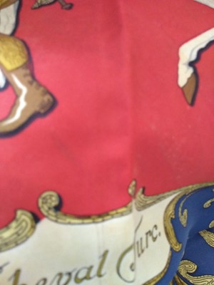 Lot 133 - Two Hermès silk scarves