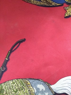 Lot 133 - Two Hermès silk scarves