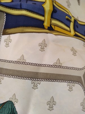 Lot 133 - Two Hermès silk scarves