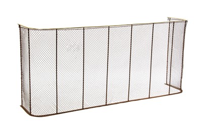 Lot 174 - A large Victorian nursery fireguard