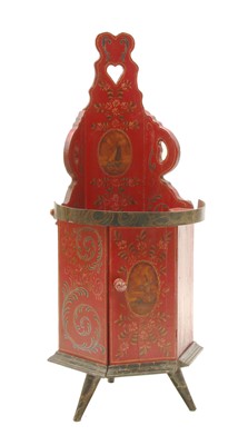 Lot 143 - A Dutch painted child's high chair