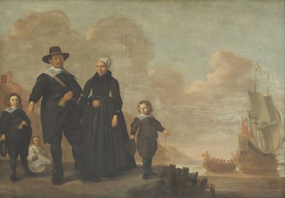 Lot 467 - Attributed to Herman Mijnets Doncker (Dutch, 1600-1666)