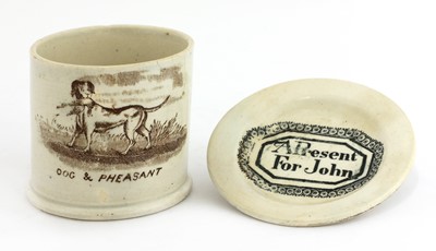 Lot 96 - A child's pottery dish