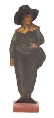 Lot 144 - A painted pine dummy board