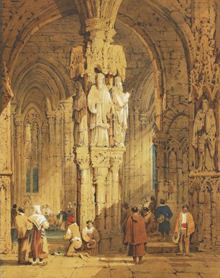 Lot 376 - Samuel Prout RWS (1783-1852)
