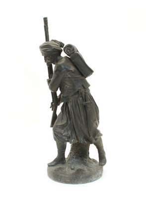 Lot 237 - An early 20th Century bronze figure of an Arab