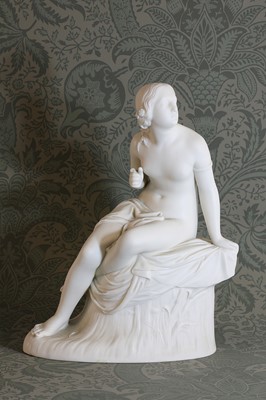 Lot 371 - A Copeland Parian figure