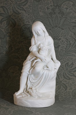 Lot 370 - A Turner & Co. Parian figure