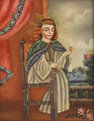 Lot 354 - Cuzco School (19th century)