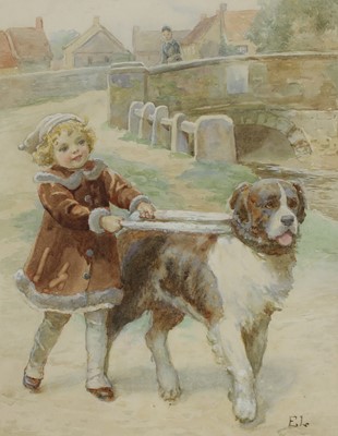 Lot 466 - Eveline de la Belinay Lance (1866-1937)