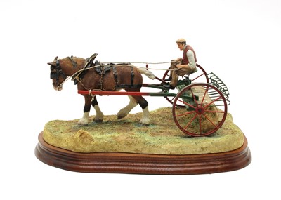 Lot 10 - Border Fine Arts 'Loose Raking' (Gold Edition)