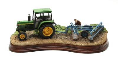 Lot 12 - Border Fine Arts 'Greasing the Wheels'