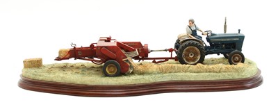Lot 82 - Border Fine Arts 'Hay Bailing'