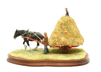 Lot 19 - Border Fine Arts 'Hay Bogie' (Gold Edition)