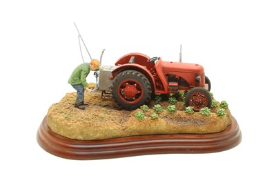 Lot 24 - Border Fine Arts 'Tattie Spraying'