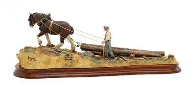 Lot 78 - Border Fine Arts 'Logging'