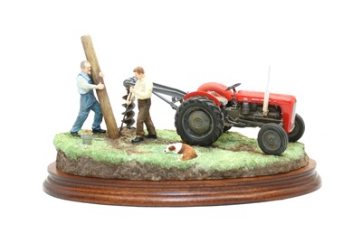 Lot 48 - Border Fine Arts 'When Push Comes to Shove'