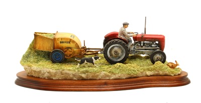 Lot 61 - Border Fine Arts 'Hay Turning'