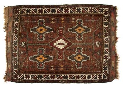 Lot 823A - An Afghan Baluch wool rug