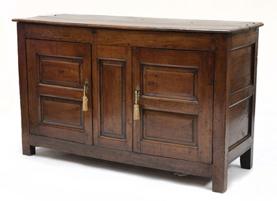 Lot 797 - An 18th century oak dresser base