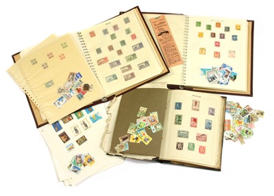 Lot 4 - Three albums of Commonwealth and World stamps
