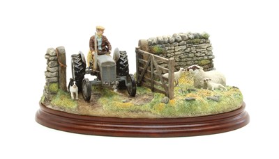 Lot 109 - Border Fine Arts 'Checking The Ewes'