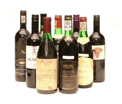 Lot 1003 - Miscellaneous wines, 24 bottles to include Backsberg, Klein Babylonstoren, 1988 and others