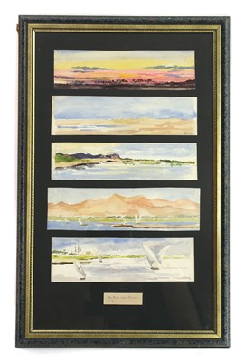 Lot 608A - Five views of the Nile