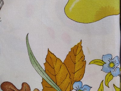 Lot 134 - An Hermès 'Dies et Hore' silk scarf