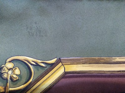 Lot 134 - An Hermès 'Dies et Hore' silk scarf