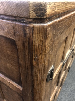 Lot 277 - A Robert 'Mouseman' Thompson oak sideboard