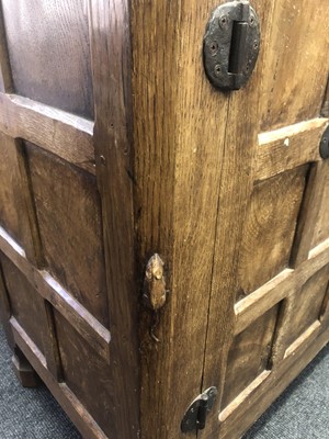 Lot 277 - A Robert 'Mouseman' Thompson oak sideboard