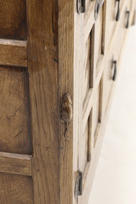 Lot 277 - A Robert 'Mouseman' Thompson oak sideboard