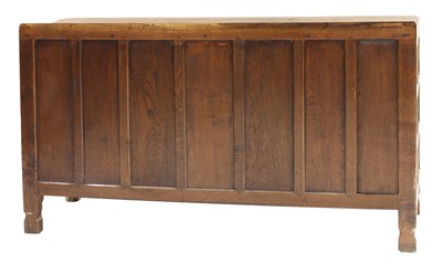 Lot 277 - A Robert 'Mouseman' Thompson oak sideboard