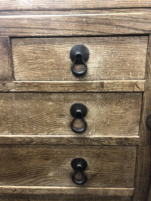 Lot 277 - A Robert 'Mouseman' Thompson oak sideboard