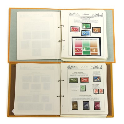 Lot 8 - Two albums of Australian mint and used stamps