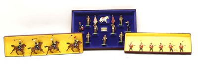 Lot 201 - A collection of boxed Britains toy soldiers