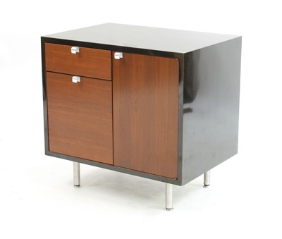 Lot 225 - A walnut veneered cabinet