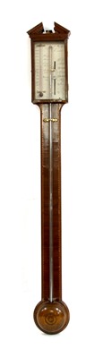 Lot 621 - A George III stick barometer