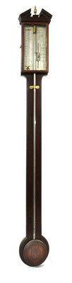 Lot 199 - A George III stick barometer