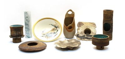 Lot 269 - A collection of studio ceramics