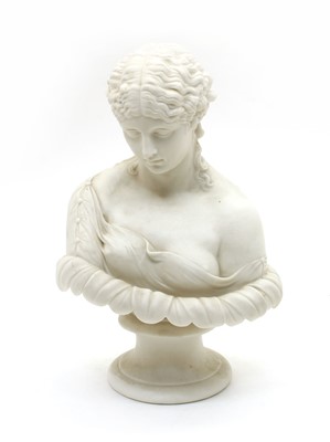Lot 938 - A 19th century Royal Worcester Parian bust