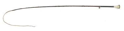 Lot 764 - A rare combination coaching whip with horn