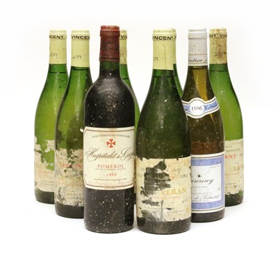 Lot 995 - Assorted wines to include L'Hospitalet de Gazin, Pomerol, 1999 and two others